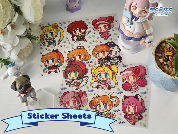 Magical Girl Stickers