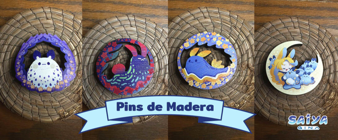 Pins Originales - Babosas de Mar